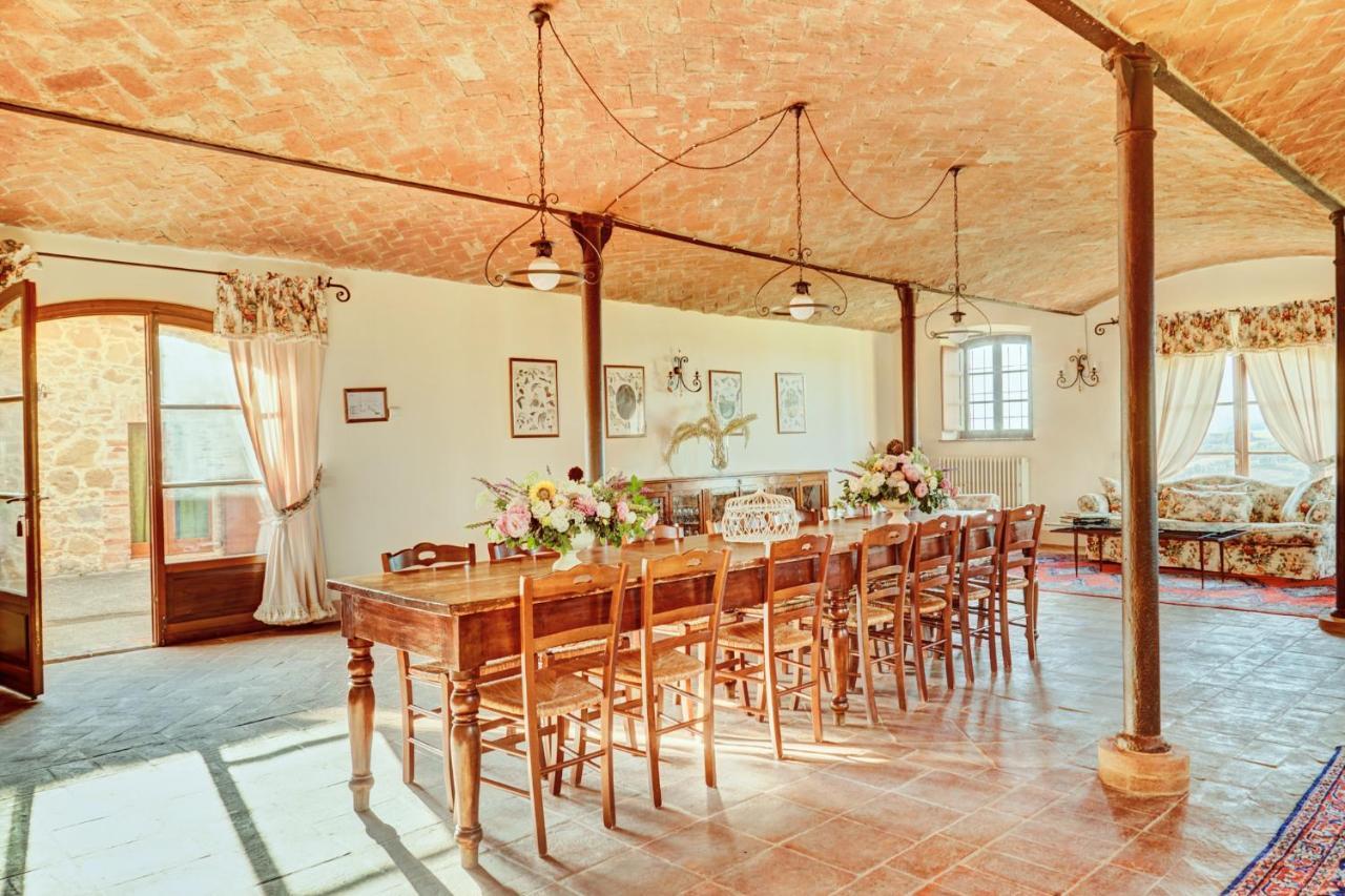 Villa Apparita Pienza Kültér fotó