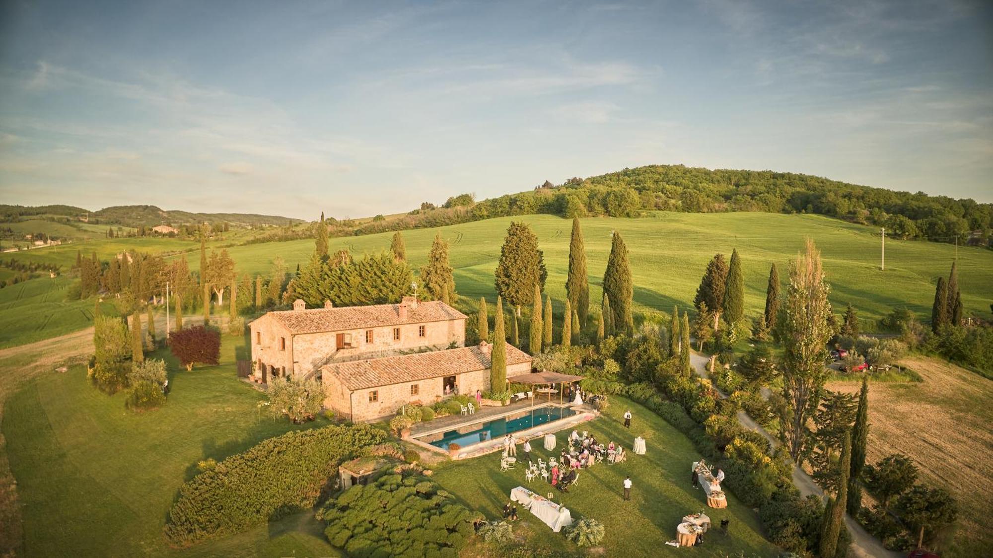 Villa Apparita Pienza Kültér fotó